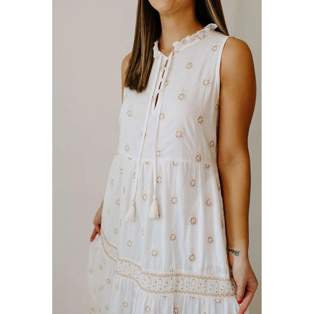 Mollymook Maxi - Palma White