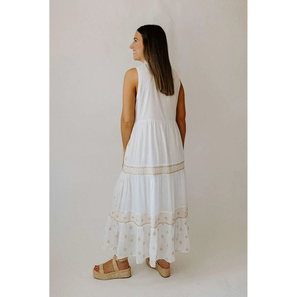 Mollymook Maxi - Palma White