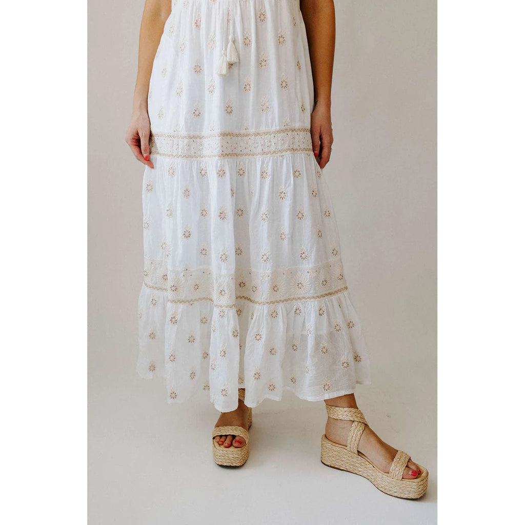 Mollymook Maxi - Palma White